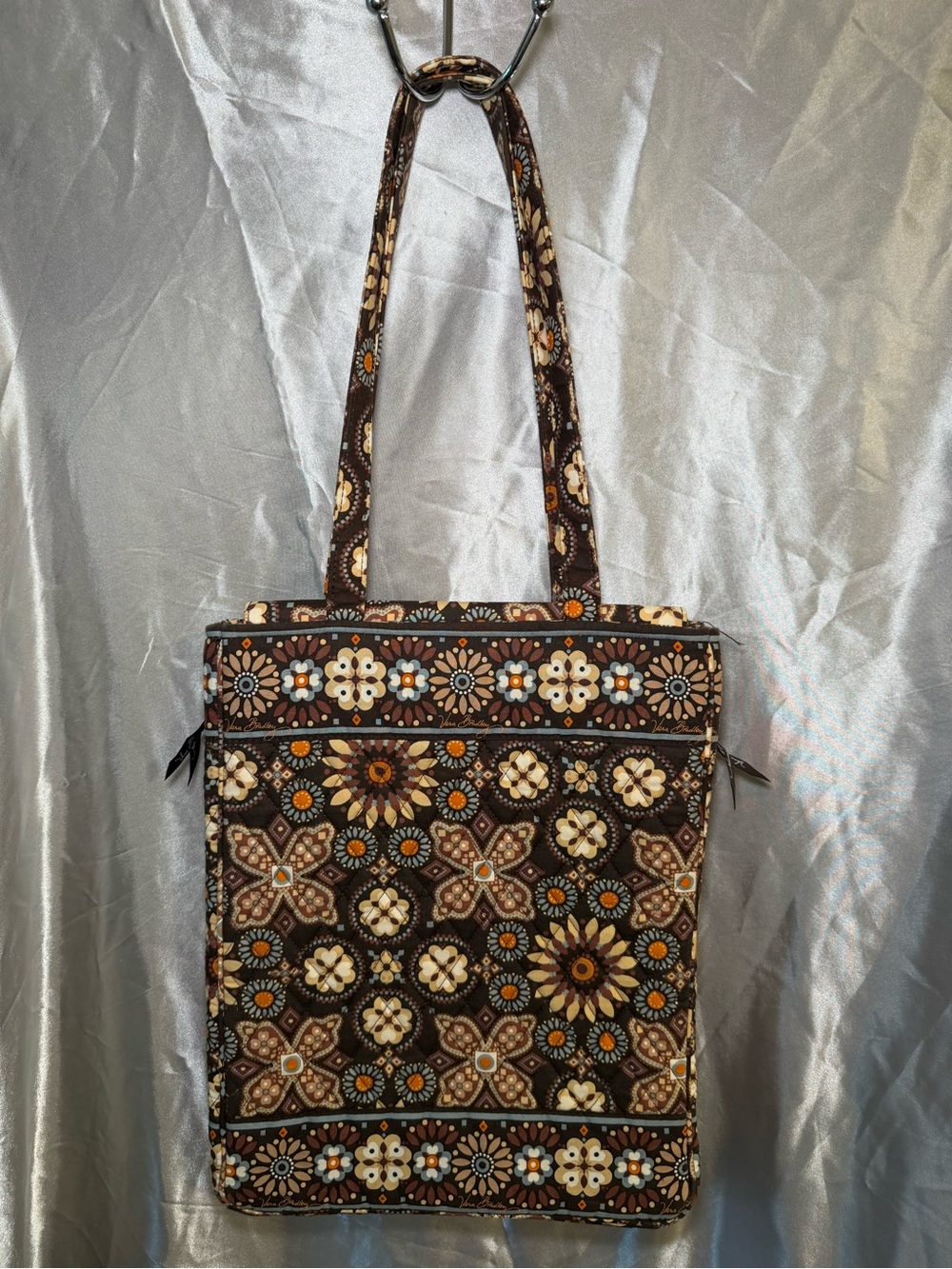 Vera Bradley Laptop Travel Tote In Retired Canyon Pattern